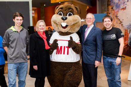 Tim the Beaver is always the life of the party